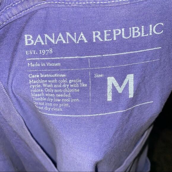 Banana Republic short sleeve crewneck t-shirt with front chest pocket medium - Picture 4 of 4